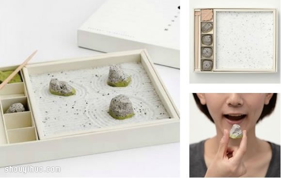 日本禪風(fēng)庭園和菓子，食用前請(qǐng)褻玩一番！ -  rpnrmr.com