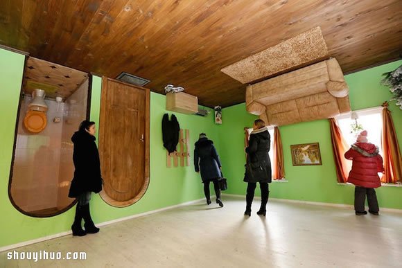 莫斯科好玩的顛倒屋 這里人人都可飛檐走壁 -  rpnrmr.com