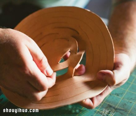簡約皮革花盆架DIY 皮革盆栽吊架手工制作 -  rpnrmr.com