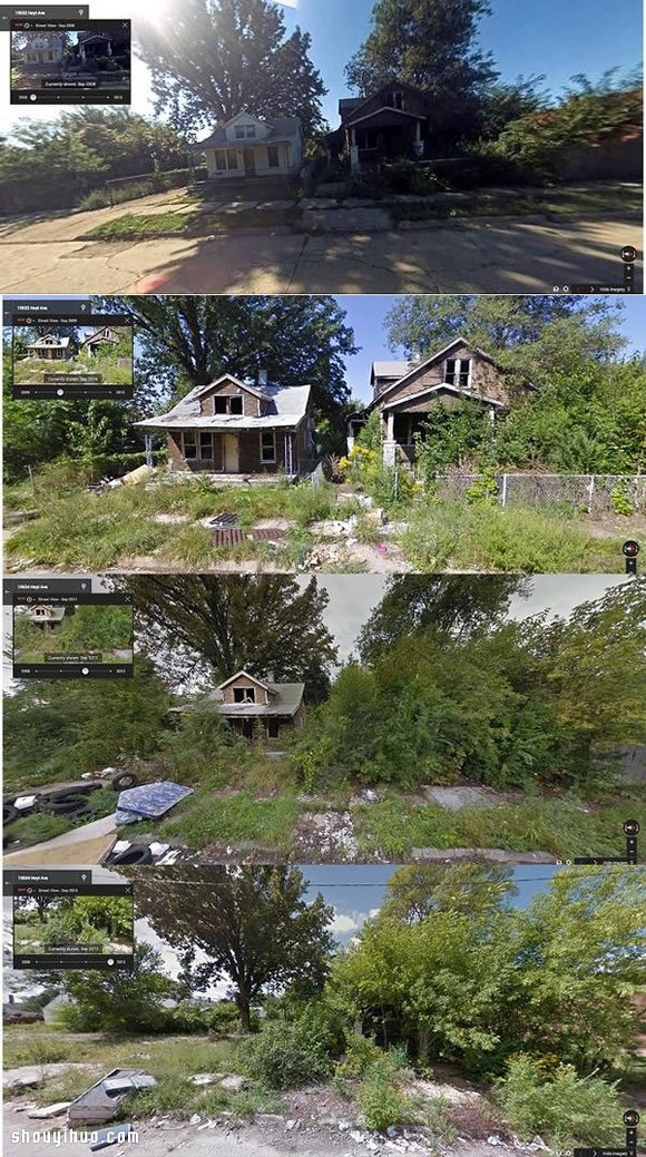 Google街景的見證下 看盡底特律社區(qū)興衰 -  rpnrmr.com