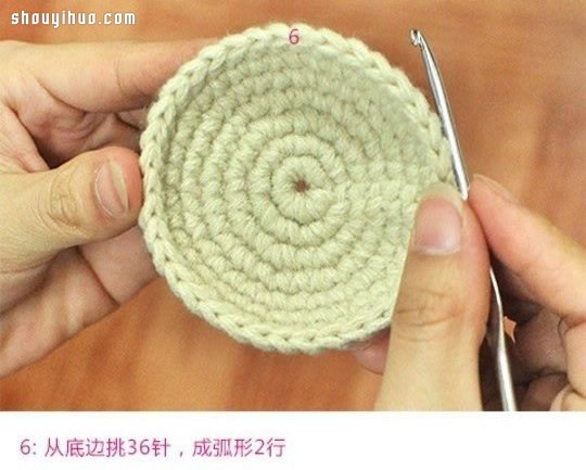 超可愛(ài)清新的毛線杯套鉤針編織圖解教程 -  rpnrmr.com