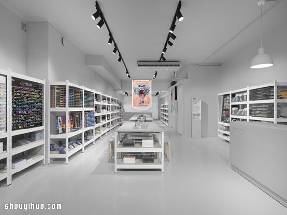 瑞典極簡風超酷文具店裝修布置設(shè)計 -  rpnrmr.com
