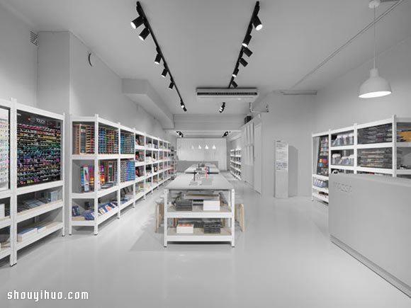 瑞典極簡風超酷文具店裝修布置設(shè)計 -  rpnrmr.com