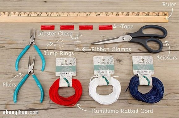 彩云手鐲的編法 兩股繩多彩手鐲編法圖解 -  rpnrmr.com