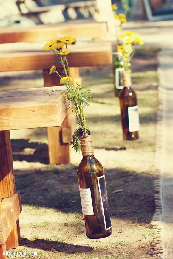 葡萄酒瓶和軟木塞變廢為寶 DIY婚禮小飾品 -  rpnrmr.com