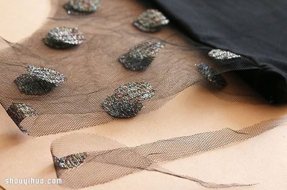 舊T恤變廢為寶改造黑色性感透明薄紗禮服 -  rpnrmr.com