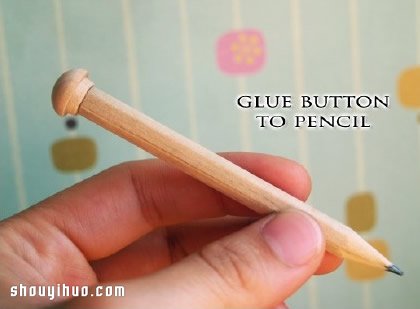 自制治愈系小蘑菇鉛筆創(chuàng)意手工制作圖解教程 -  rpnrmr.com