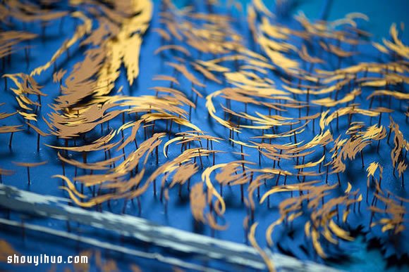 躍然紙上的紙雕作品 真的浮在紙面上了哦！ -  rpnrmr.com