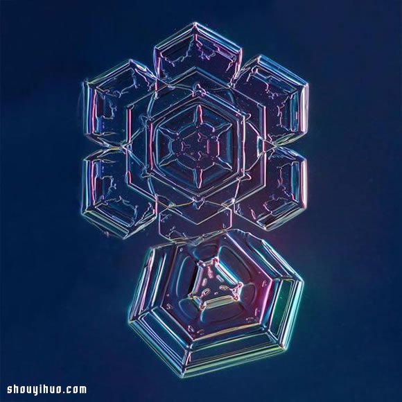 用自制微距相機(jī) 拍下超夢(mèng)幻片片雪花雪晶 -  rpnrmr.com