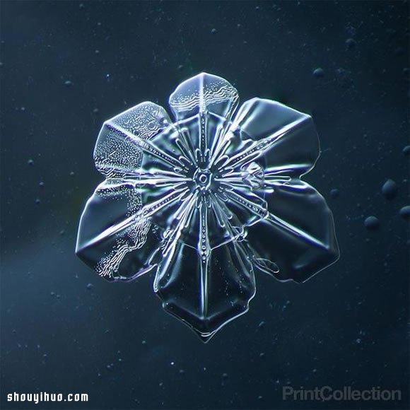 用自制微距相機(jī) 拍下超夢(mèng)幻片片雪花雪晶 -  rpnrmr.com