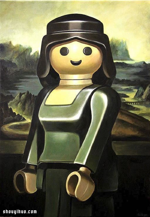 利用玩具 Playmobil DIY世界經(jīng)典名畫! -  rpnrmr.com