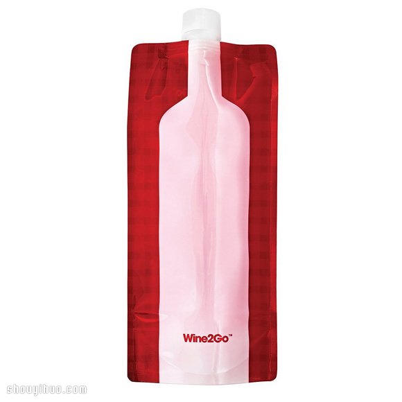 Wine2Go 塑膠材質(zhì)便攜可折疊紅酒瓶設(shè)計 -  rpnrmr.com