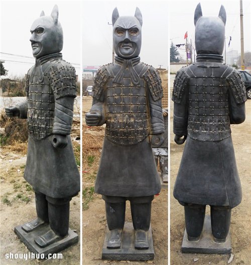 中西方文化的結(jié)合：惡搞經(jīng)典卡通形象兵馬俑 -  rpnrmr.com