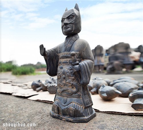 中西方文化的結(jié)合：惡搞經(jīng)典卡通形象兵馬俑 -  rpnrmr.com