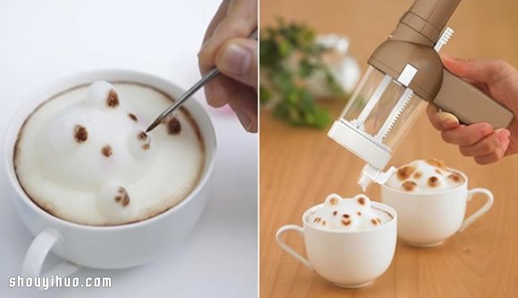 Awa Taccino 3D立體拉花機(jī) 拉花制作神器！ -  rpnrmr.com