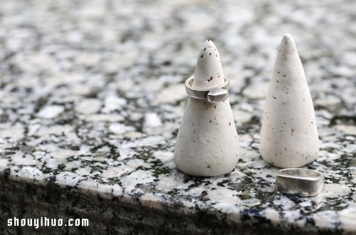 超簡單圓錐造型軟陶戒托DIY手工制作教程 -  rpnrmr.com
