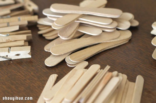雪糕棍+木夾子 簡單手工制作飛機模型玩具 -  rpnrmr.com
