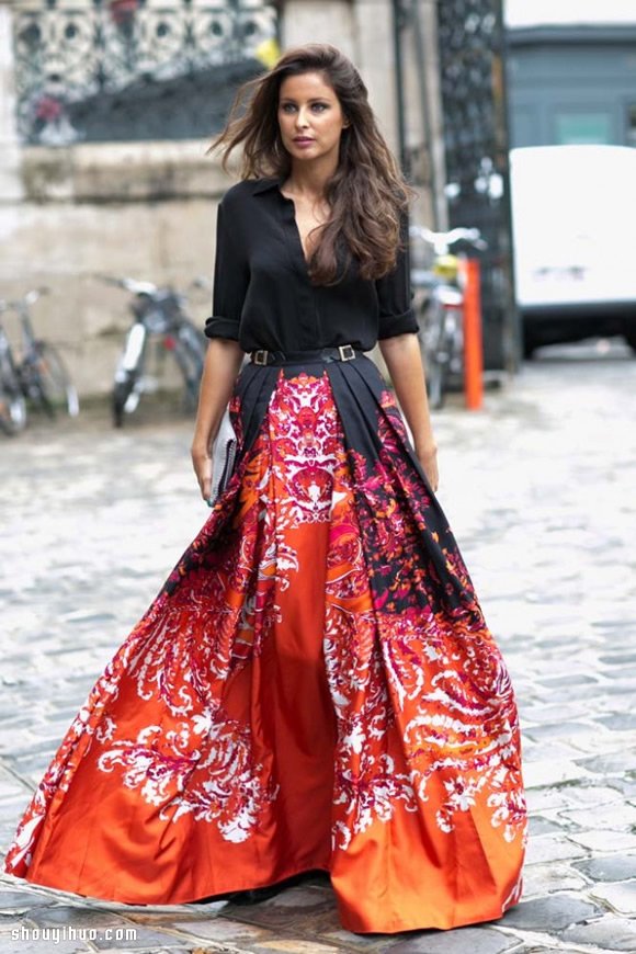 Maxi Skirt 流露迷人韻味的及地長裙穿搭 -  rpnrmr.com
