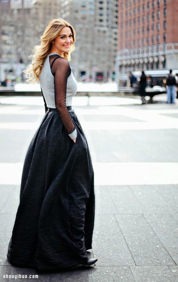 Maxi Skirt 流露迷人韻味的及地長裙穿搭 -  rpnrmr.com