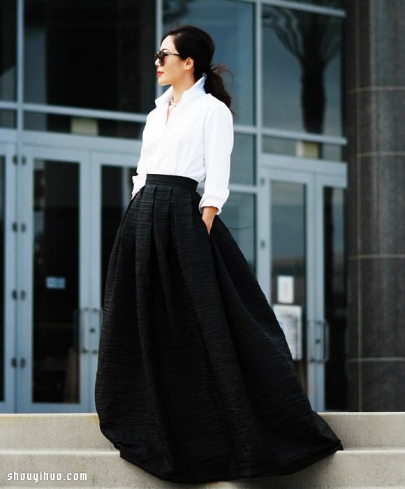 Maxi Skirt 流露迷人韻味的及地長裙穿搭 -  rpnrmr.com