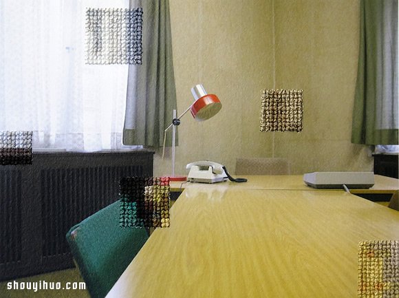 將照片一小部分抽出來補上刺繡的攝影作品 -  rpnrmr.com