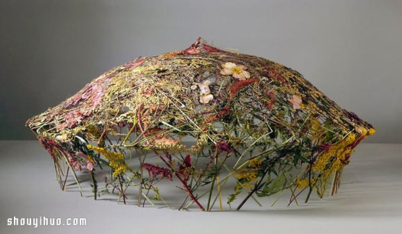 精美押花藝術(shù)：押花技術(shù)創(chuàng)作的花籃作品 -  rpnrmr.com
