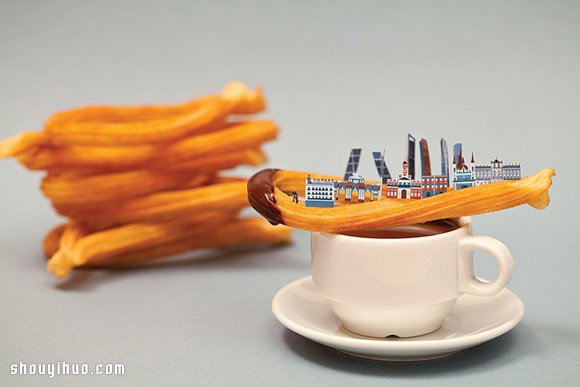 Brunch City 美食與插畫結(jié)合的迷你城市 -  rpnrmr.com