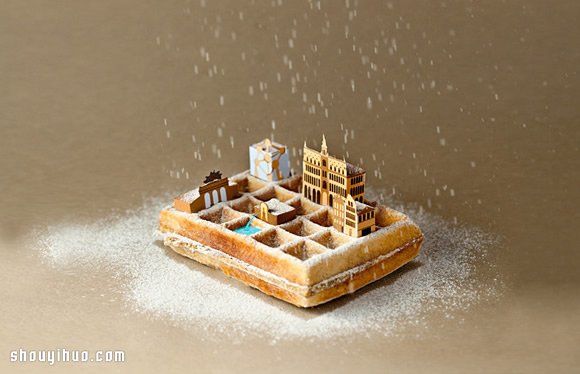 Brunch City 美食與插畫結(jié)合的迷你城市 -  rpnrmr.com