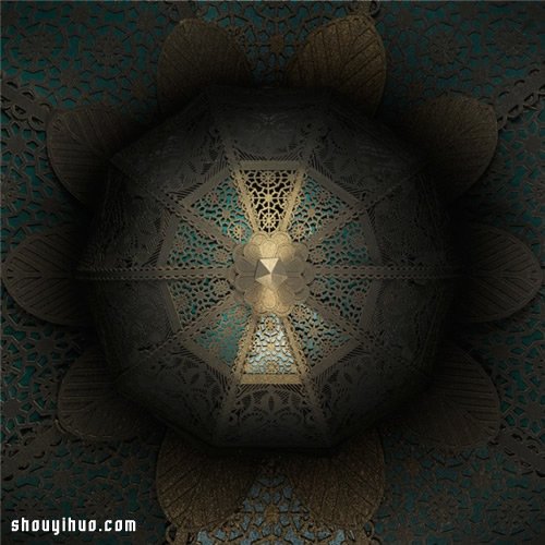 靈感來自于摩洛哥文化的精美紙雕作品欣賞 -  rpnrmr.com