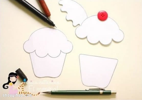 布藝冰激凌小飾品掛件手工制作教程帶圖紙 -  rpnrmr.com