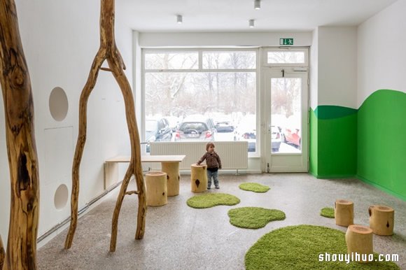 德國柏林森林系幼兒園裝修布置設計 -  rpnrmr.com