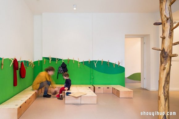 德國柏林森林系幼兒園裝修布置設計 -  rpnrmr.com