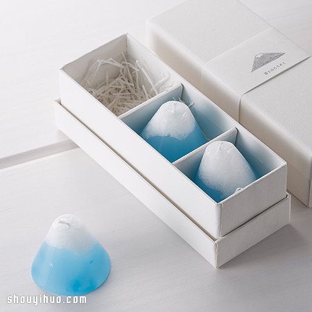 日本蠟燭工藝家鈴木由紀(jì)子的富士山造型蠟燭 -  rpnrmr.com
