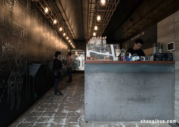 澳洲漫畫愛好者擁有的車道咖啡廳裝修設(shè)計(jì) -  rpnrmr.com