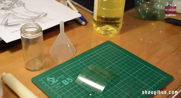 自制超有情調(diào)的水蠟燭DIY手工制作方法教程 -  rpnrmr.com