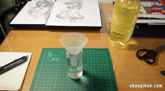 自制超有情調(diào)的水蠟燭DIY手工制作方法教程 -  rpnrmr.com
