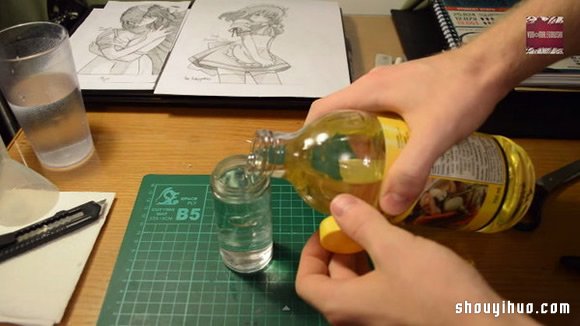 自制超有情調(diào)的水蠟燭DIY手工制作方法教程 -  rpnrmr.com
