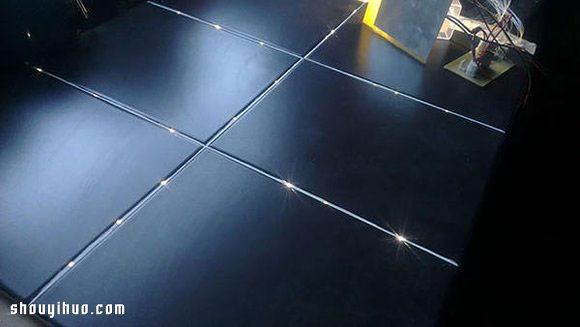 光纖創(chuàng)意DIY：把地板變成星光點點的夜空 -  rpnrmr.com