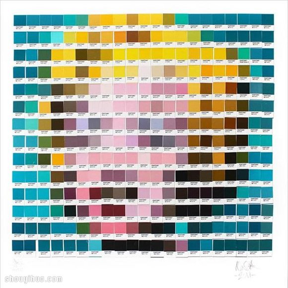 Psycolourgy 色卡拼貼DIY世界名畫 -  rpnrmr.com