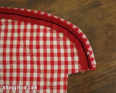 可愛韓國(guó)風(fēng)布藝手拿包筆袋DIY手工制作圖解 -  rpnrmr.com
