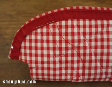 可愛韓國(guó)風(fēng)布藝手拿包筆袋DIY手工制作圖解 -  rpnrmr.com