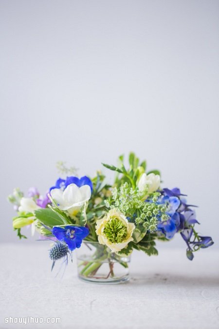 隨意花卉組合搭配 DIY漂亮插花教程圖解 -  rpnrmr.com