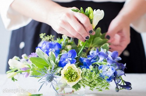 隨意花卉組合搭配 DIY漂亮插花教程圖解 -  rpnrmr.com