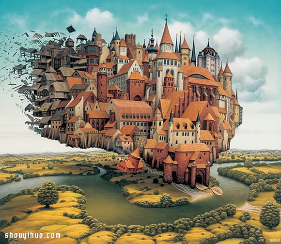 Jacek Yerka 帶你進(jìn)入夢(mèng)境般的插畫世界！ -  rpnrmr.com