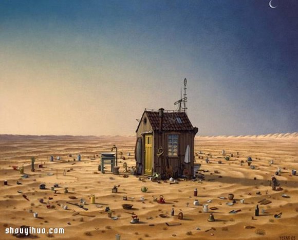 Jacek Yerka 帶你進(jìn)入夢(mèng)境般的插畫世界！ -  rpnrmr.com