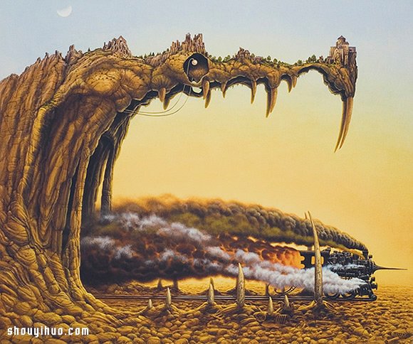 Jacek Yerka 帶你進(jìn)入夢(mèng)境般的插畫世界！ -  rpnrmr.com