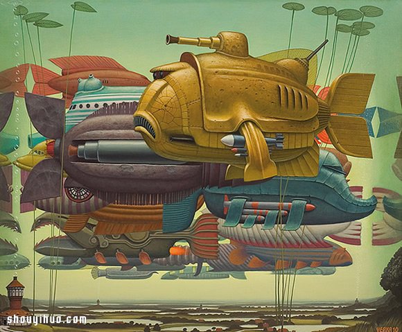 Jacek Yerka 帶你進(jìn)入夢(mèng)境般的插畫世界！ -  rpnrmr.com