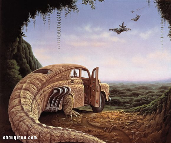 Jacek Yerka 帶你進(jìn)入夢(mèng)境般的插畫世界！ -  rpnrmr.com