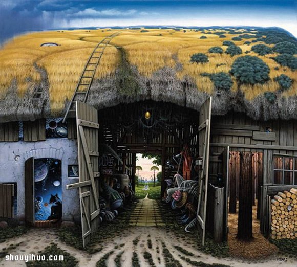 Jacek Yerka 帶你進(jìn)入夢(mèng)境般的插畫世界！ -  rpnrmr.com