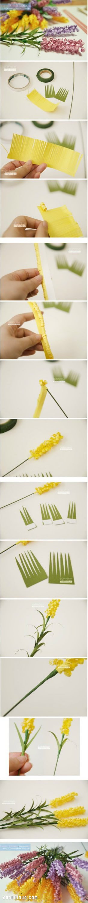 紙藝花束的制作方法 漂亮紙藝手工花束DIY -  rpnrmr.com
